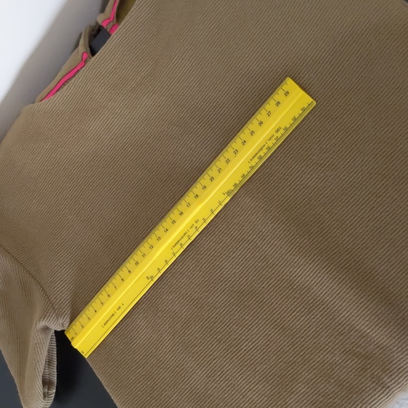 Anthropologie Postmark Ribbed Olive Flutter Sleeve Top | Short Sleeve Top - Picture 10 of 14